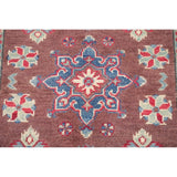 Kazak Oriental Hand Knotted Wool Pakistani Area Rug - 4'4" x 2'8"