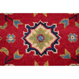 Kazak Oriental Hand Knotted Wool Pakistani Traditional Rug - 5'7" x 1'11" Runner
