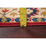 Kazak Oriental Hand Knotted Wool Pakistani Traditional Rug - 5'7" x 1'11" Runner