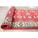 Kazak Oriental Hand Knotted Wool Pakistani Traditional Rug - 7'8" x 2'9" Runner