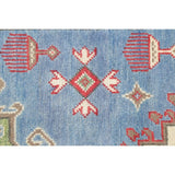 Kazak Oriental Hand Knotted Wool Pakistani Traditional Rug - 9'9" x 2'9" Runner
