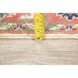 Kazak Oriental Hand Knotted Wool Traditional Pakistani Casual Area Rug - 4'1" x 2'8"