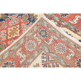 Kazak Oriental Hand Knotted Wool Traditional Pakistani Casual Area Rug - 4'1" x 2'8"
