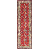 Kazak Oriental Traditional Hand Knotted Wool Pakistani Rug - 9'0" x 2'7" Runner