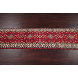 Kazak Oriental Traditional Hand Knotted Wool Pakistani Rug - 9'0" x 2'7" Runner