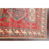 Kazak Pakistani Traditional Oriental Hand Made Area Rug Red - 6'6" x 4'4"
