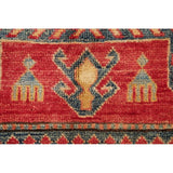 Kazak Pakistani Traditional Oriental Hand Made Area Rug Red - 6'6" x 4'4"