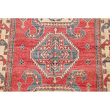 Kazak Pakistani Traditional Oriental Hand Made Area Rug Red - 6'6" x 4'4"