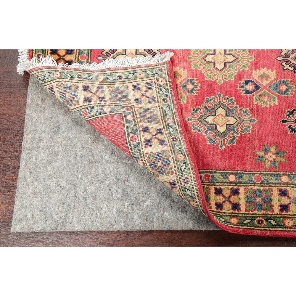 Kazak Traditional Hand Knotted Wool Pakistani Style Oriental Area Rug - 5'5" x 3'3"