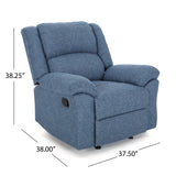 Kearney Glider Recliner w/ Pillow-top Arms by Christopher Knight Home