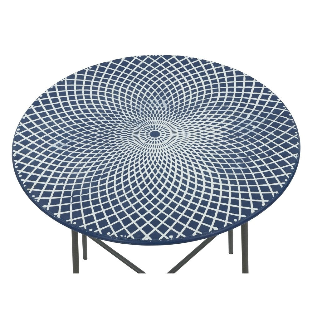 Kellems Metal Accent Table - 21"H x 20.5"W x 20.5"D