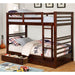 Naur Transitional Twin over Twin 2-piece Bunk Bed Set by Furniture of America