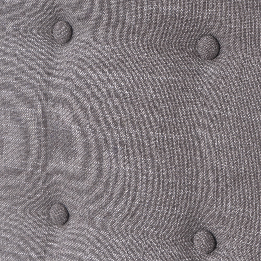 Kendrah Adjustable Full/Queen Wing-back Studded Fabric Headboard by Christopher Knight Home