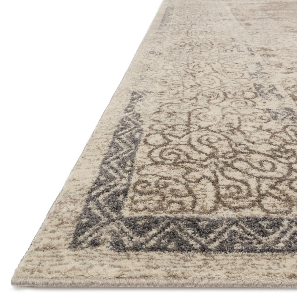 Alexander Home Kendrick Distressed Medallion Area Rug