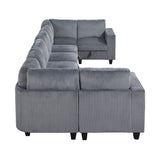 Kenlis 8-Piece Modular Sectional Sofa with Storage