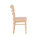 Kenmare Unfinished Dining Side Chair (Set of 2)