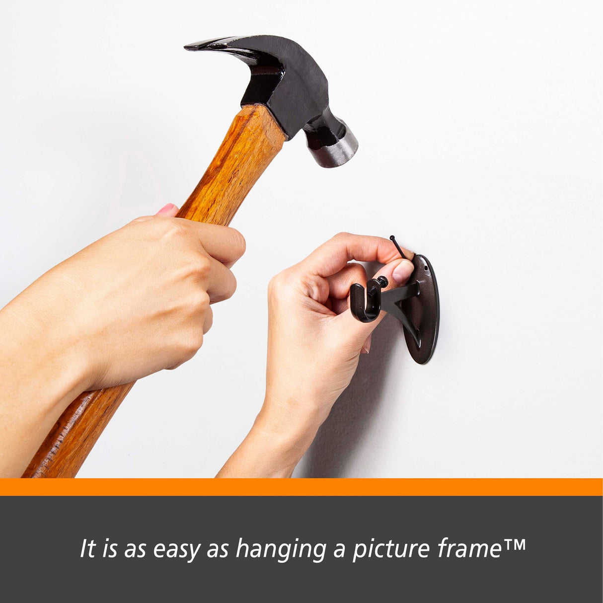 Kenney® Fast Fit™ Carey 5/8" Easy Install Decorative Window Curtain Rod, 36-66", Oil Rubbed Bronze