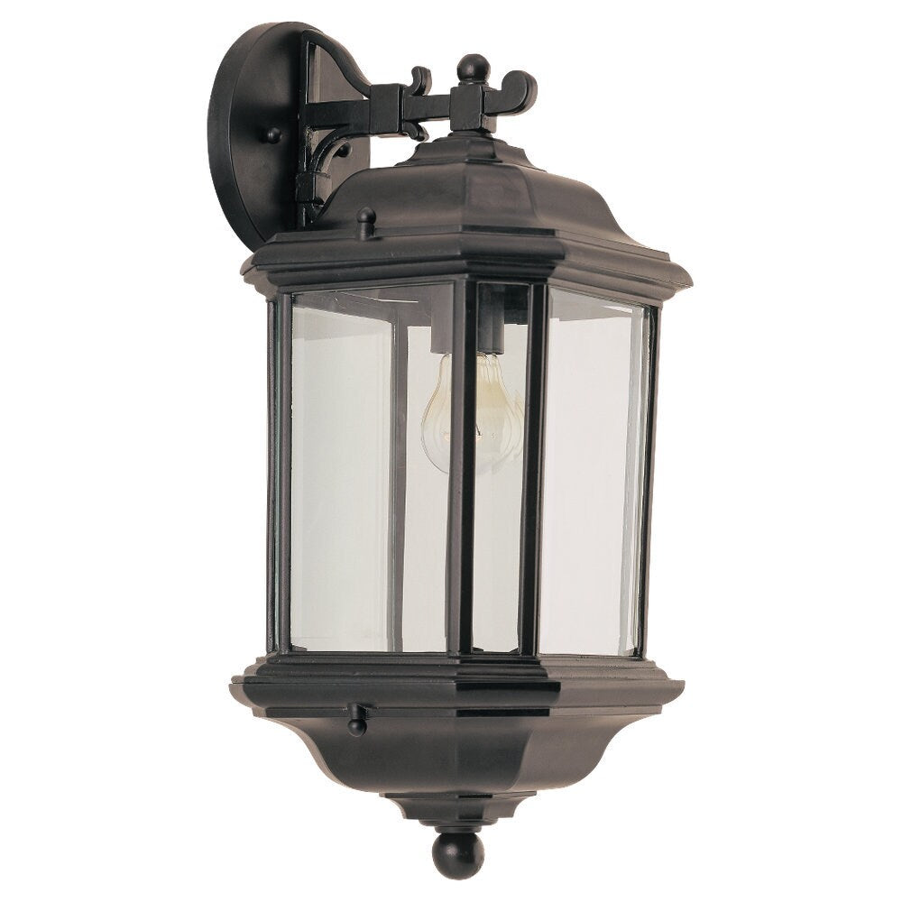 Kent 1-Light Black Outdoor Wall Lantern