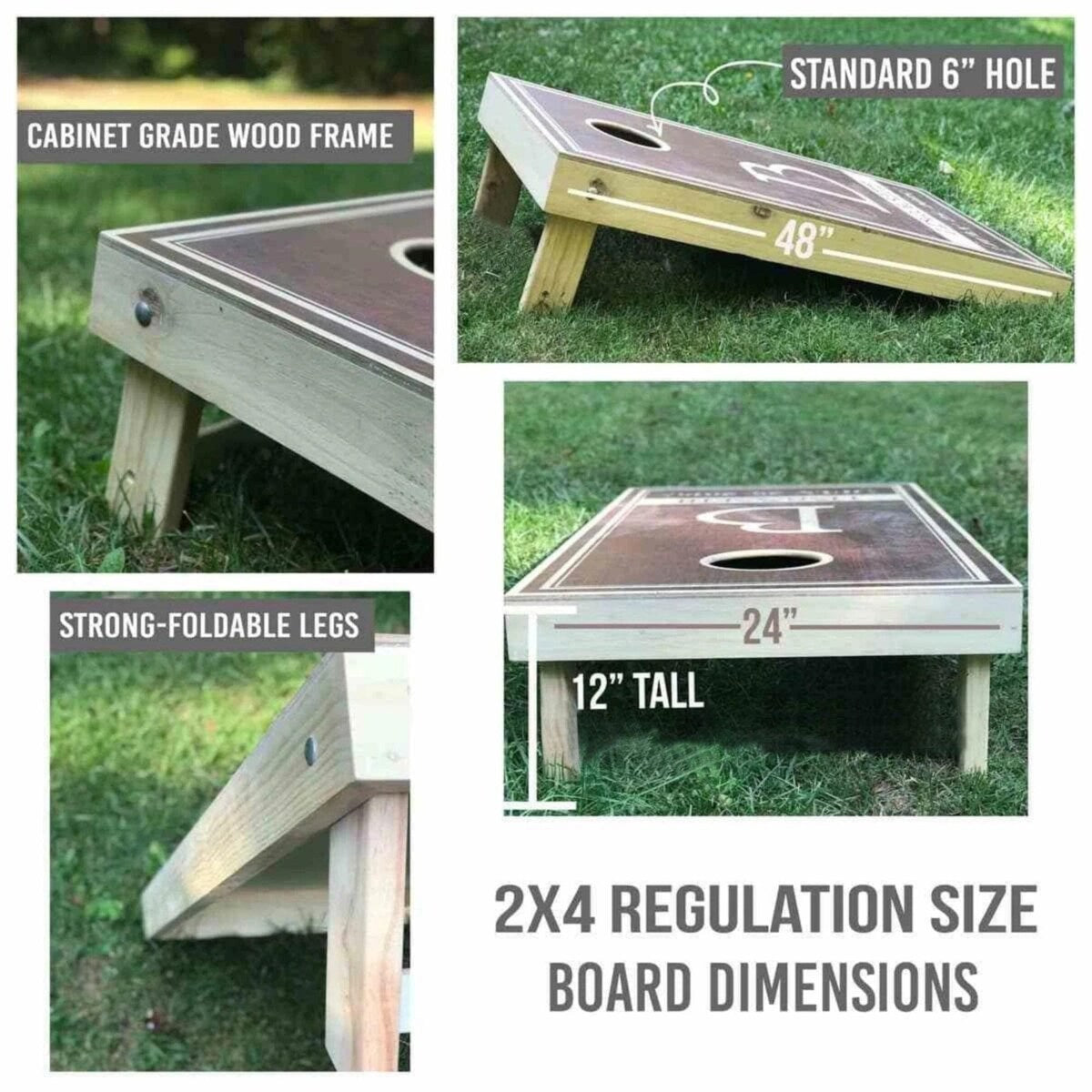 Kentucky Wildcats Field Alternating Cornhole Boards