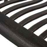 Kenzie Outdoor Traditional Cast Aluminum Bench by Christopher Knight Home