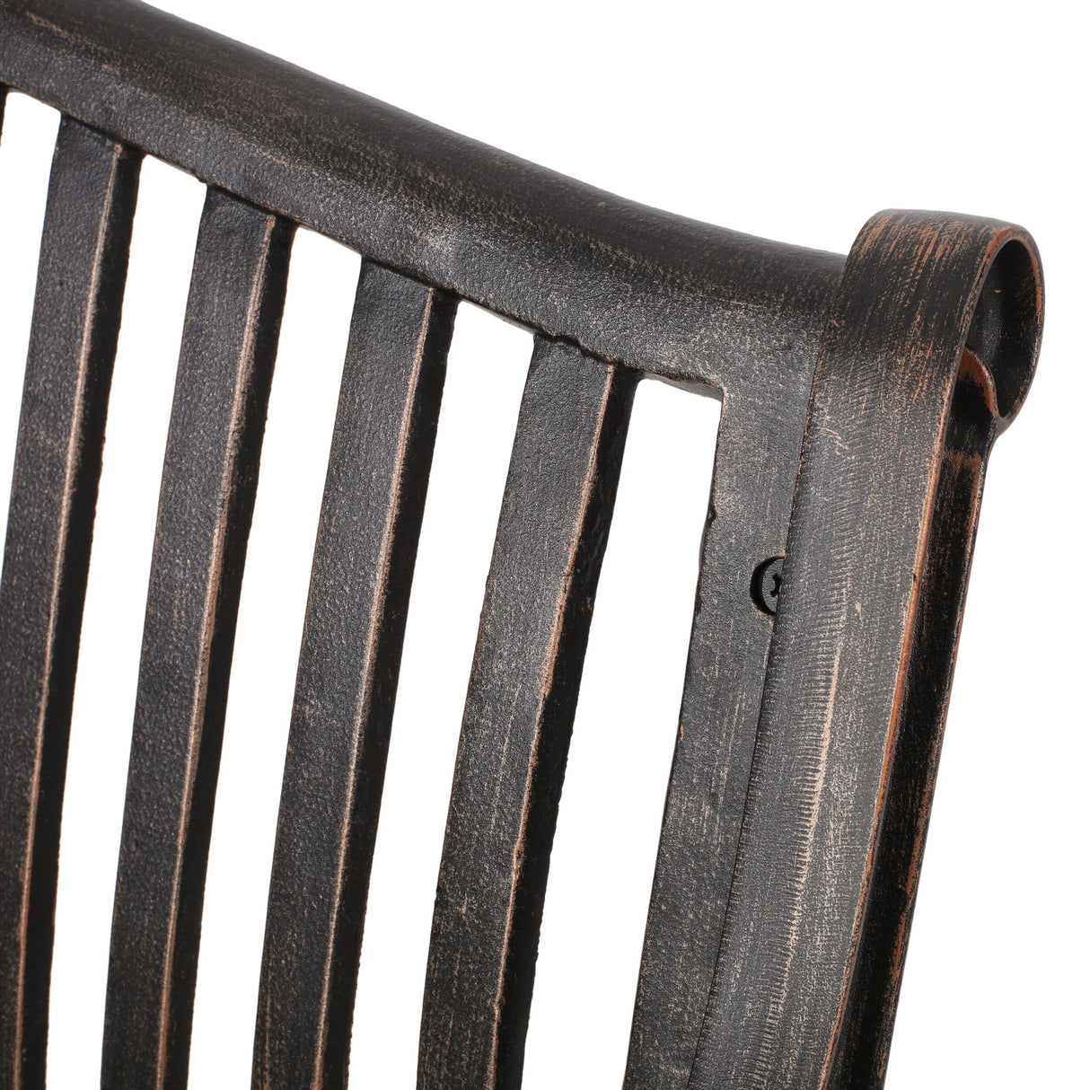 Kenzie Outdoor Traditional Cast Aluminum Bench by Christopher Knight Home