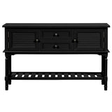 Keria Console Table with 2 Drawers, 2 Cabinets, Shelf