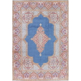 The Curated Nomad Rainsford Geometric Hand-knotted Wool Persian Heirloom Item Area Rug - 13'7" x 9'5"