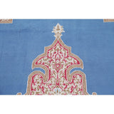 The Curated Nomad Rainsford Geometric Hand-knotted Wool Persian Heirloom Item Area Rug - 13'7" x 9'5"