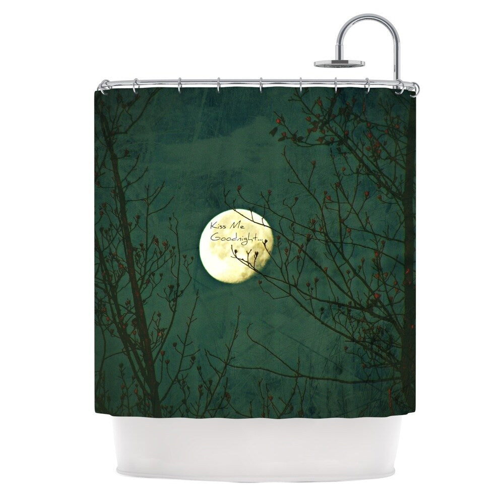 Kess InHouse Robin Dickinson 'Kiss Me Goodnight' Shower Curtain (69x70)