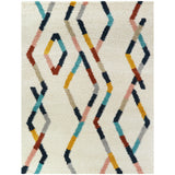 Kessler Contemporary Trellis Shag Area Rug