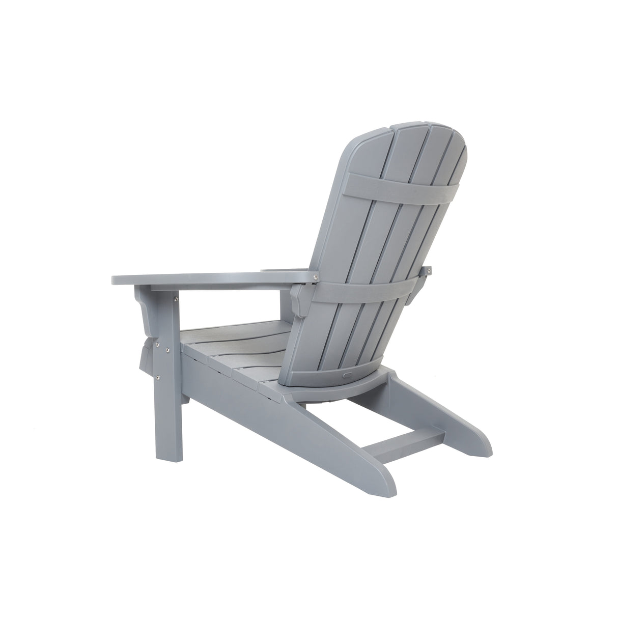 Keter Teton Adirondack Resin Outdoor Weather Resistant Lounge Furniture Chair