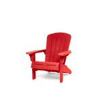 Keter Teton Adirondack Resin Outdoor Weather Resistant Lounge Furniture Chair