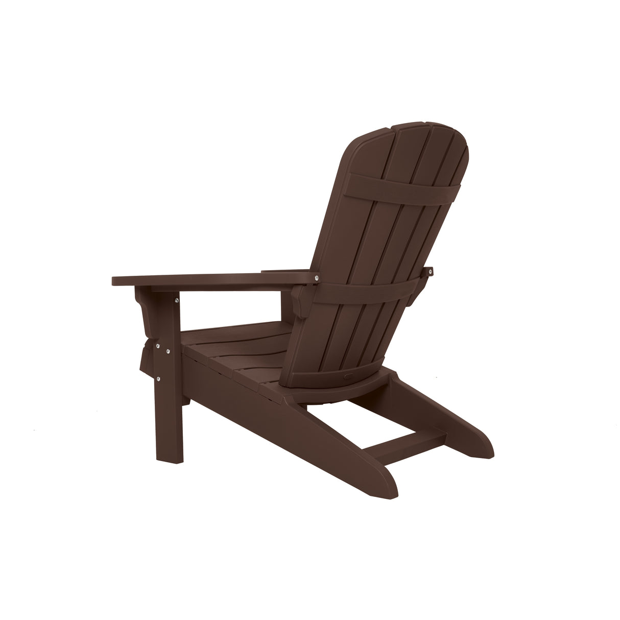 Keter Teton Adirondack Resin Outdoor Weather Resistant Lounge Furniture Chair