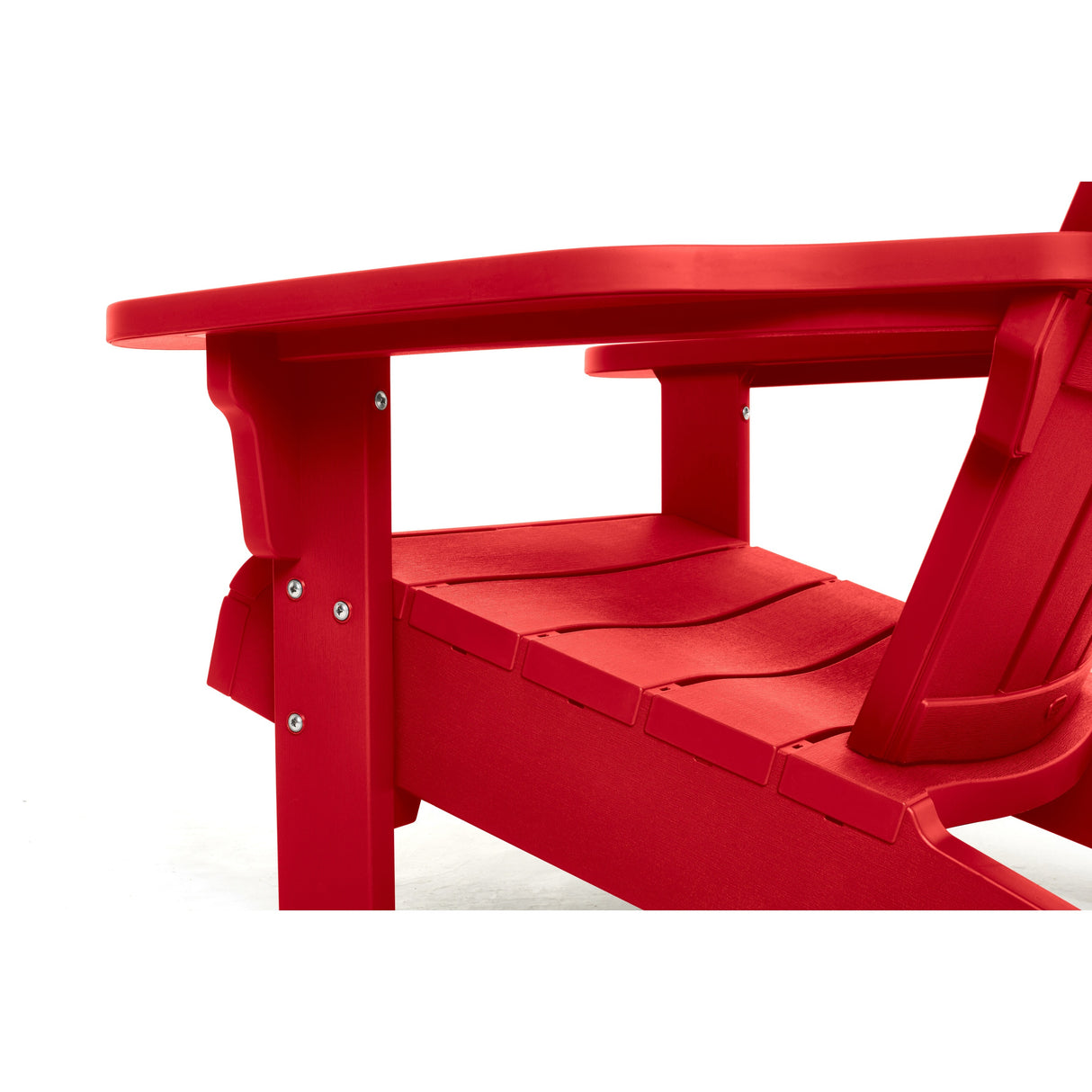 Keter Teton Adirondack Resin Outdoor Weather Resistant Lounge Furniture Chair