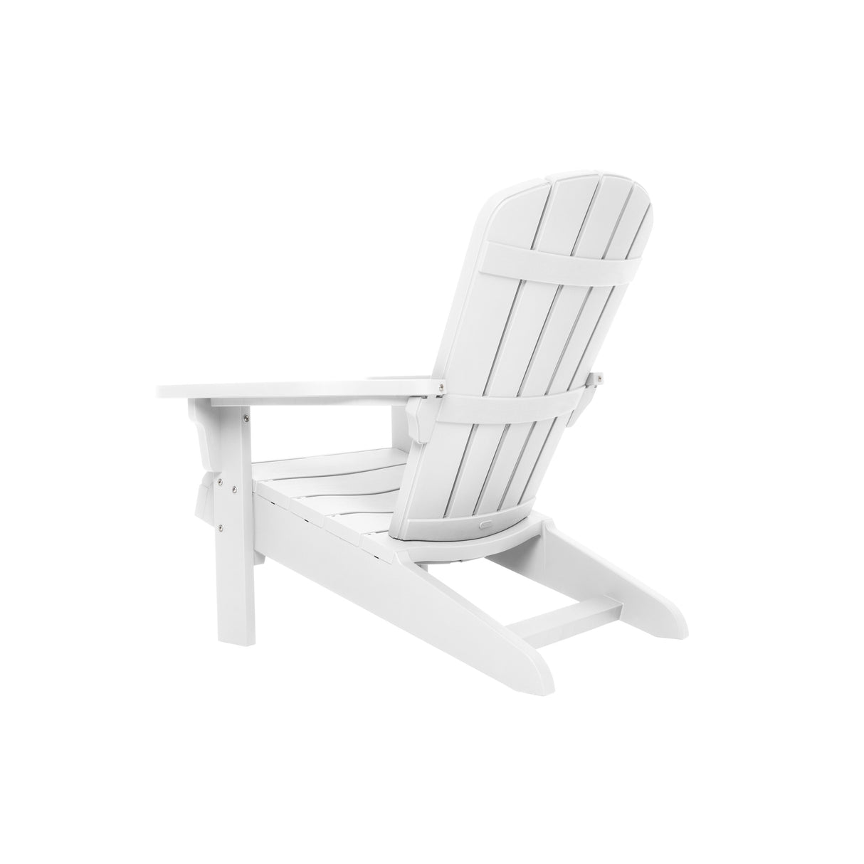 Keter Teton Adirondack Resin Outdoor Weather Resistant Lounge Furniture Chair