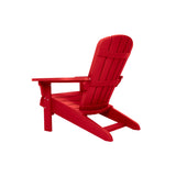 Keter Teton Adirondack Resin Outdoor Weather Resistant Lounge Furniture Chair