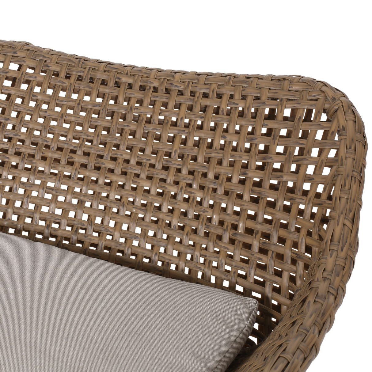 Kevin Outdoor Wicker and Iron Barstool (Set of 2) by Christopher Knight Home