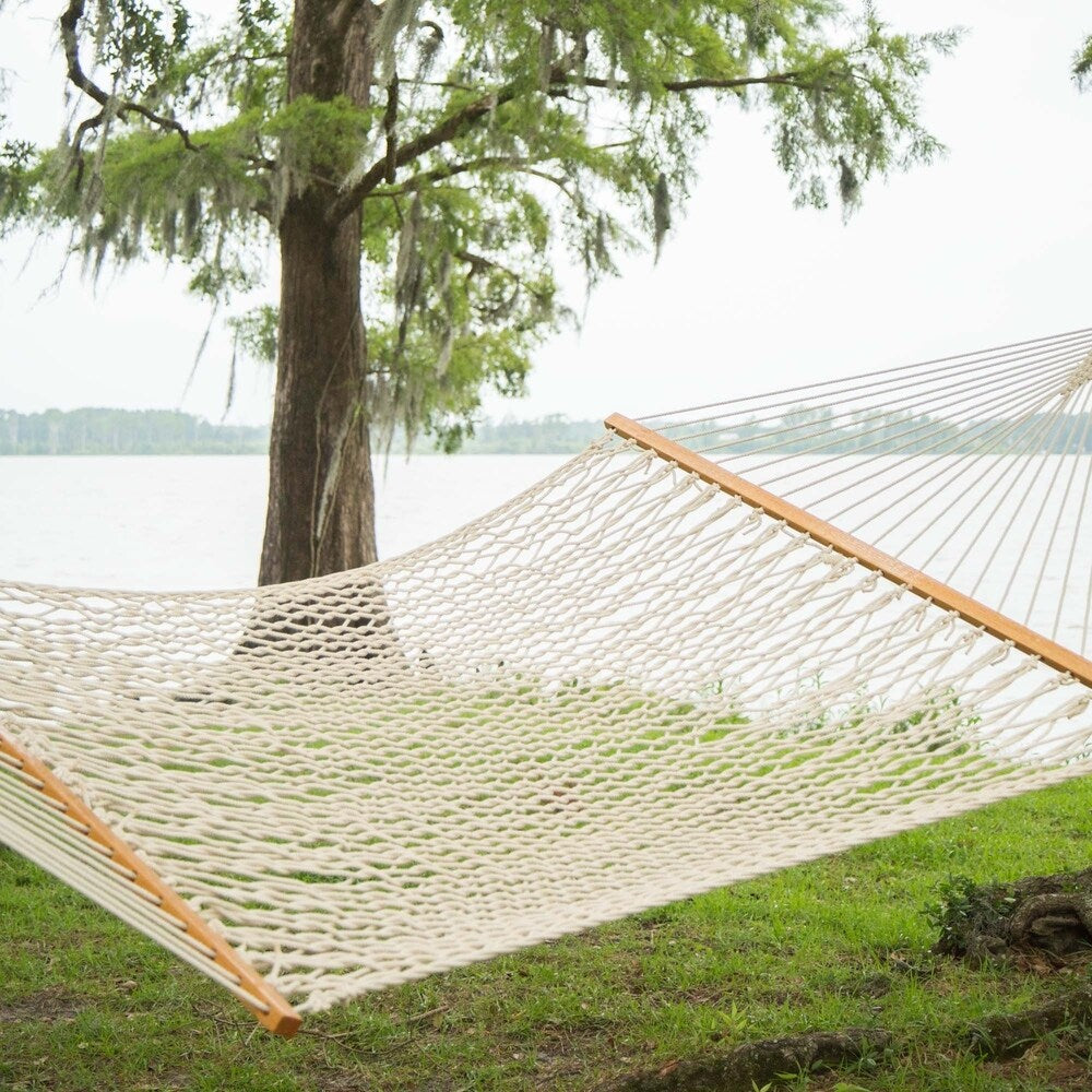 Key West Natural Cotton Rope Hammock