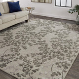 Foral Botanical Transitional Farmhouse Rug