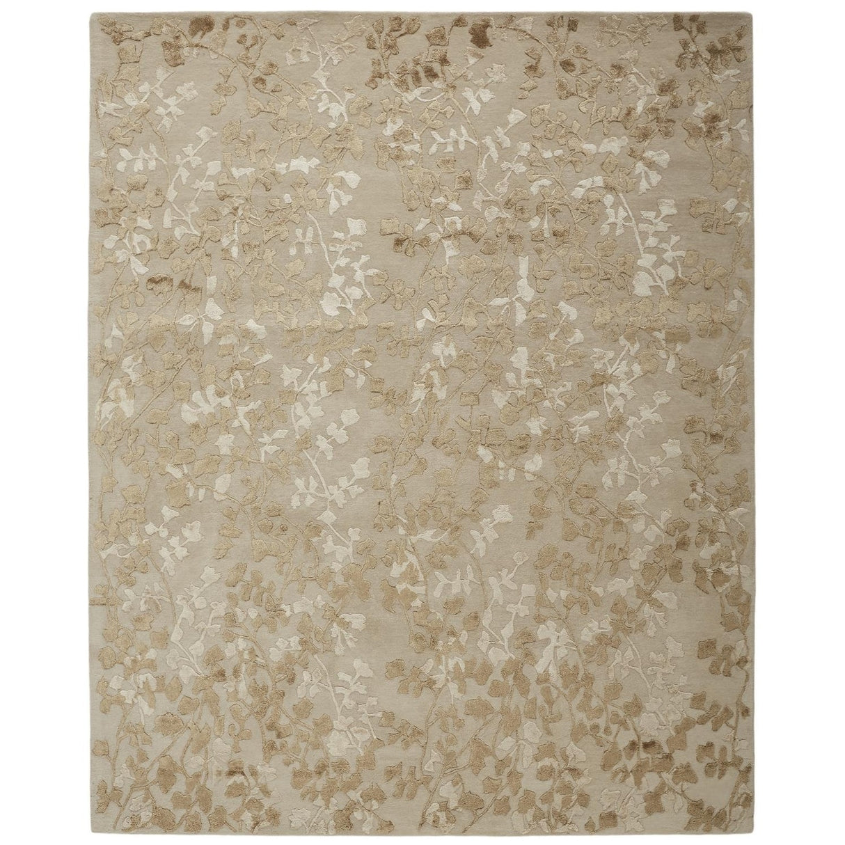 Foral Botanical Transitional Farmhouse Rug