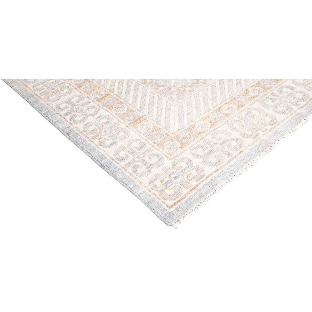Khotan, Hand Knotted Area Rug - 8' 5" x 10' 2" - 8'5" x 10'2"