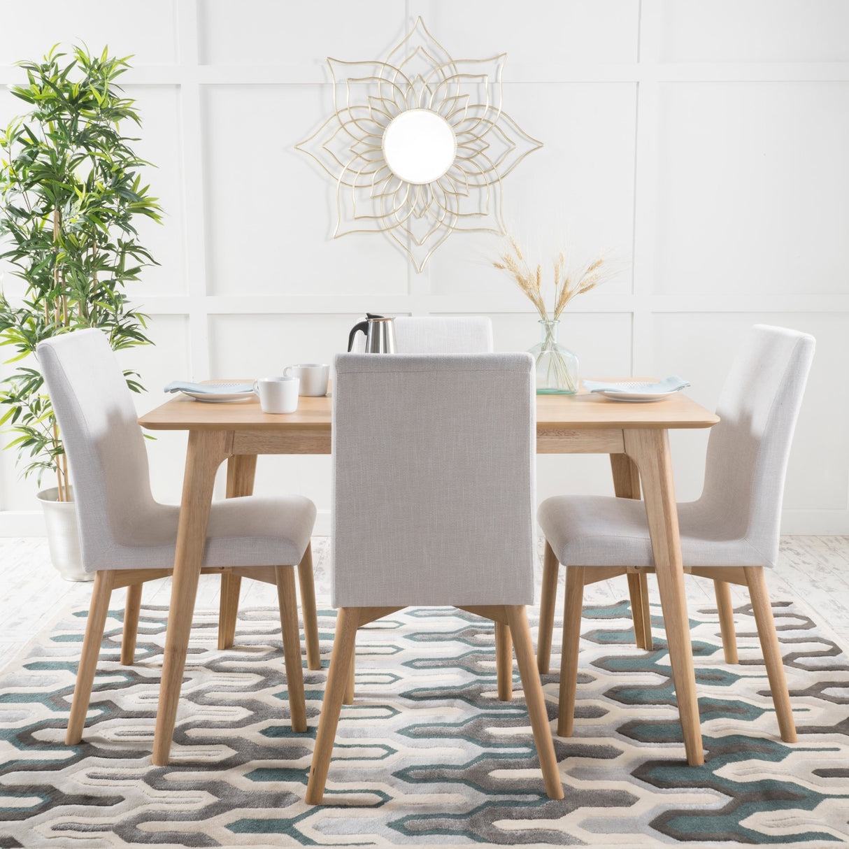 Kiana Mid-century Modern 5-piece Dining Set by Christopher Knight Home