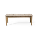Kiara Wicker and Acacia Wood Outdoor 4 Seater Chat Set by Christopher Knight Home