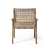 Kiara Wicker and Acacia Wood Outdoor 4 Seater Chat Set by Christopher Knight Home