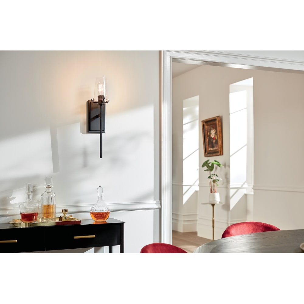 Kichler Lighting Alton 1-Light Wall Sconce Black