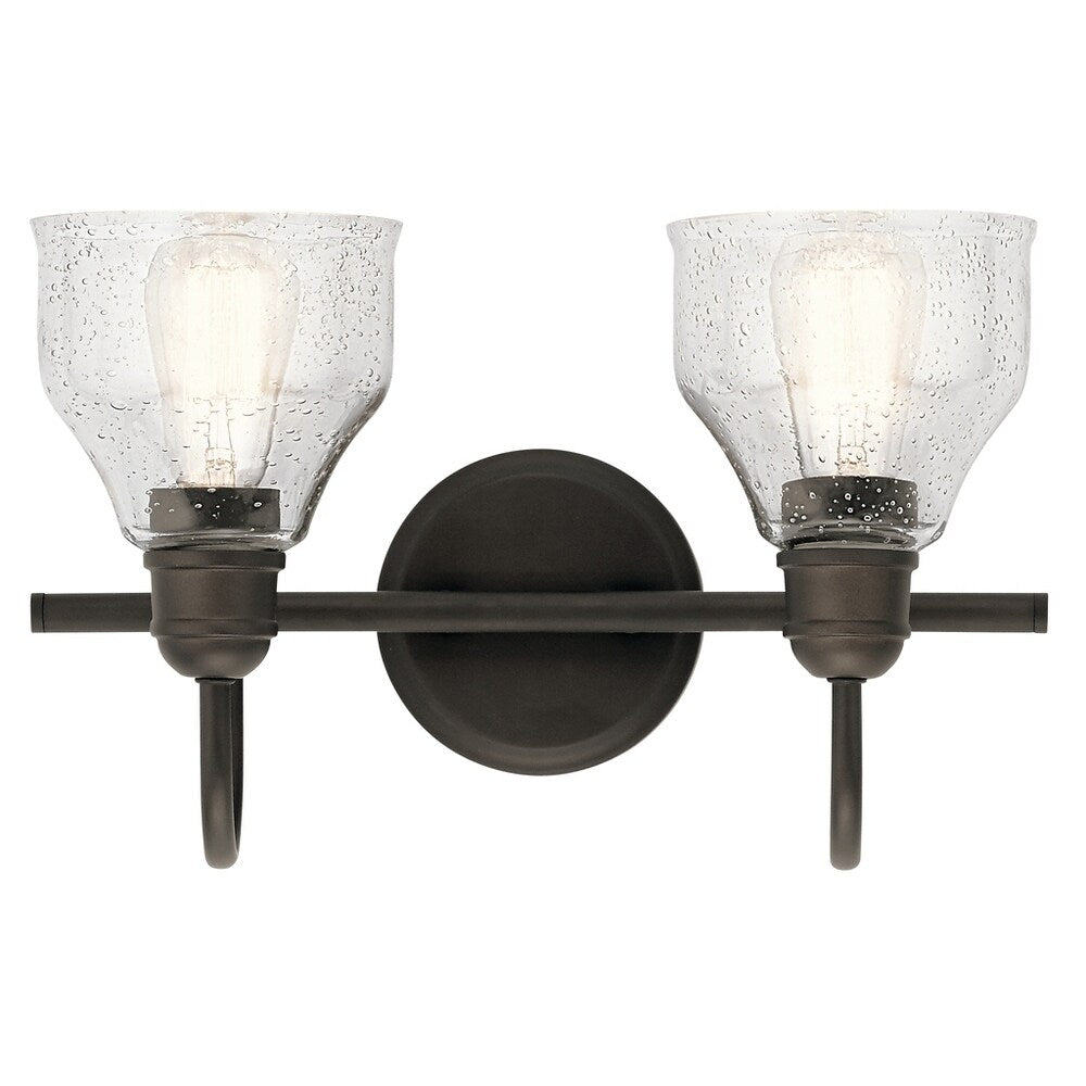 Kichler Lighting Avery 2-light Bronze Bath Vanity Fixture