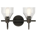 Kichler Lighting Avery 2-light Bronze Bath Vanity Fixture