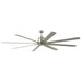 Kichler Lighting Breda 84 inch Outdoor Ceiling Fan with Remote