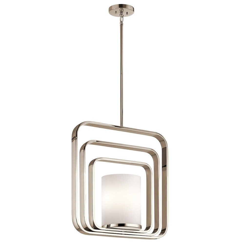 Kichler Lighting City Loft Collection 1-light Polished Nickel Chandelier/Pendant - Polished Nickel
