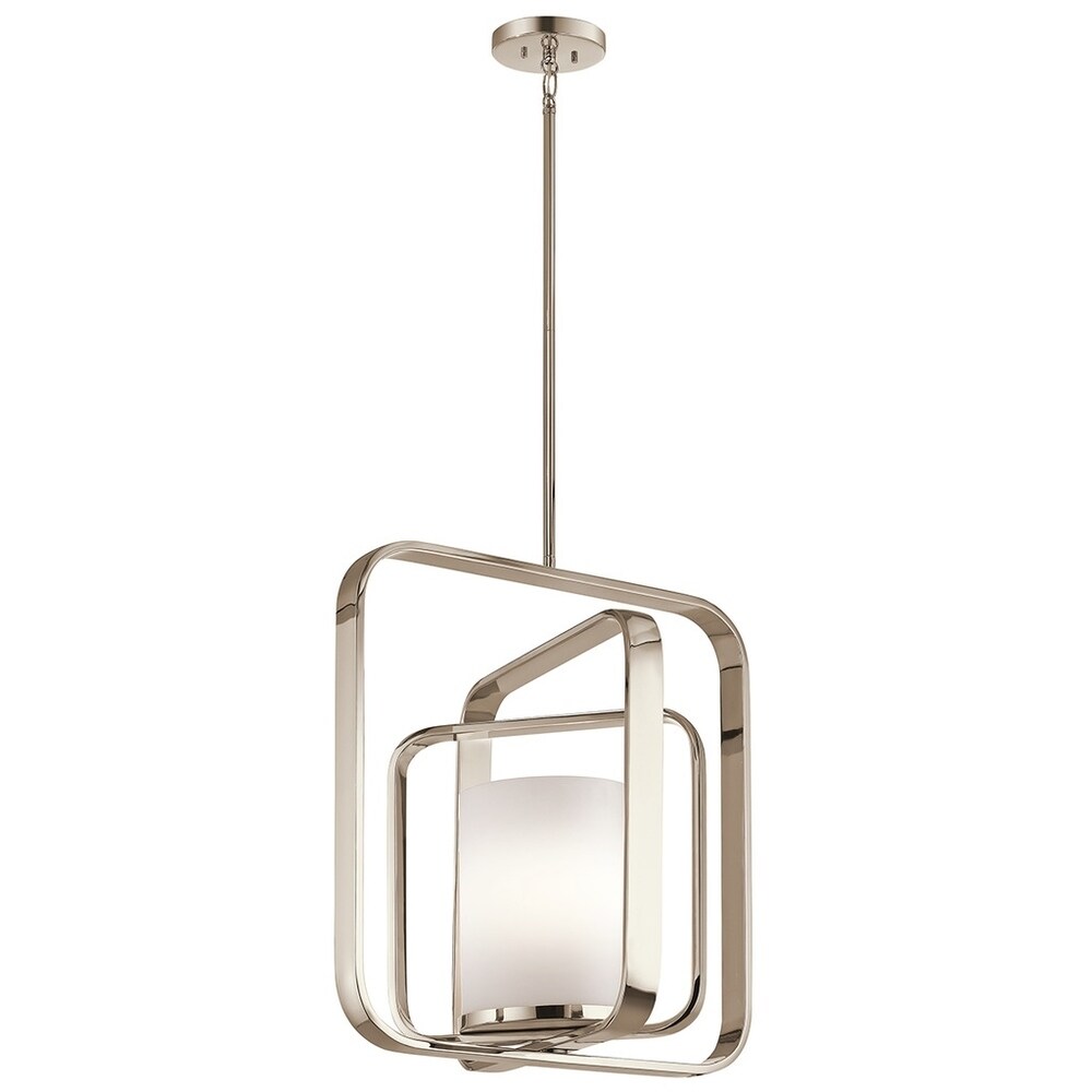 Kichler Lighting City Loft Collection 1-light Polished Nickel Chandelier/Pendant - Polished Nickel